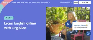 LingoAce homepage